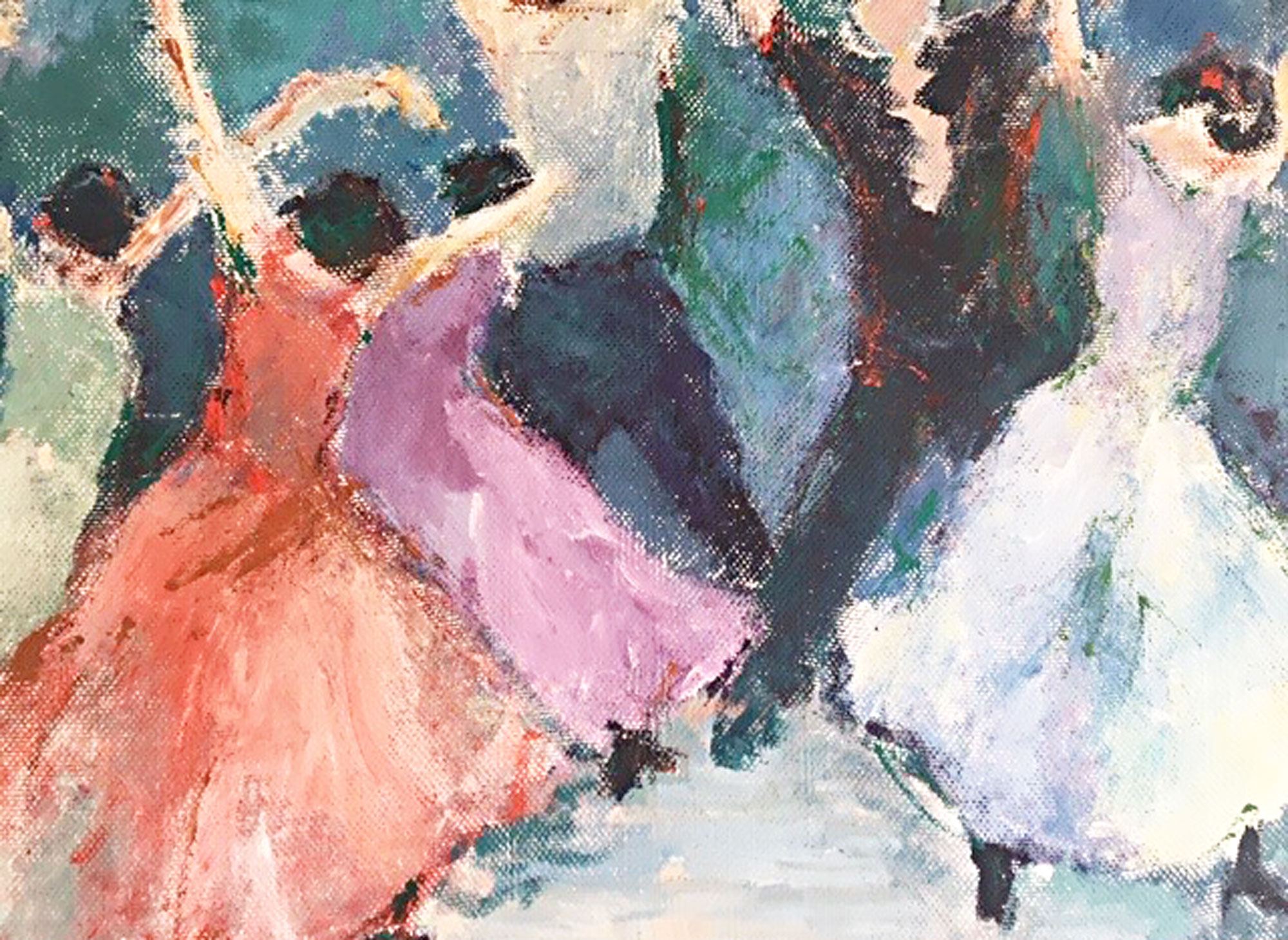 Ursula Schmid Malerei Figuren